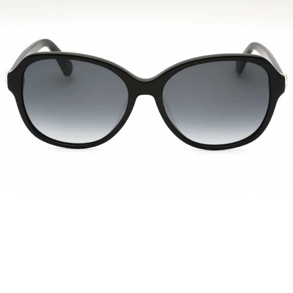 Kate Spade Black Sandi Sunglasses Brand New In Case
